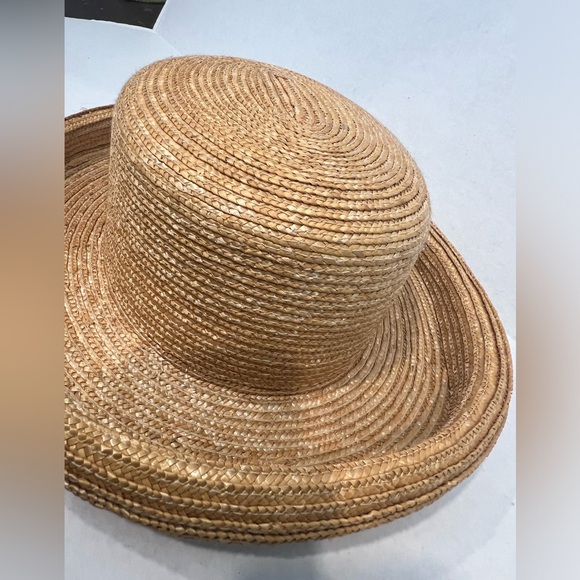 KATHY JEANNE Straw Brim Sun Hat - Picture 4 of 8